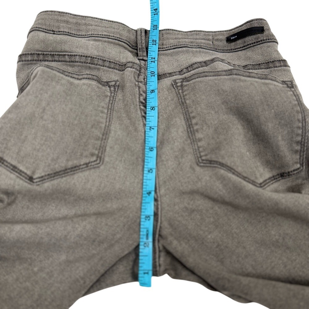 Pilcro (Anthropologie) Gray Mid-Rise Skinny Jeans - Picture 6 of 8